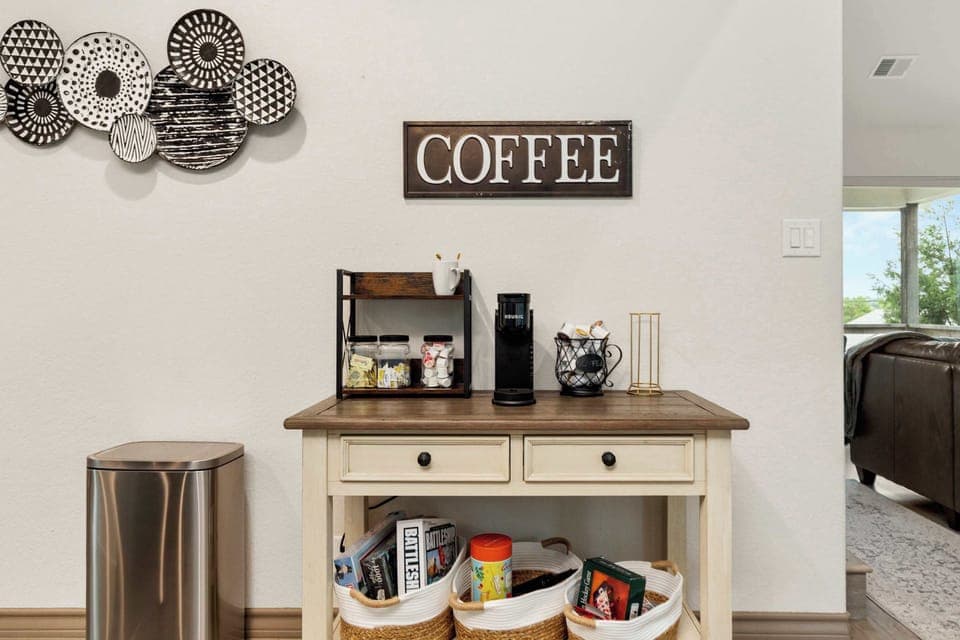 Your perfect morning begins at this coffee corner.
