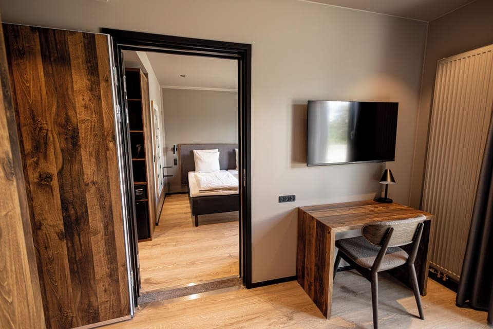 Standard-dobbeltværelse kæledyr ikke tilladt | Premium bedding, down comforters, in-room safe, desk