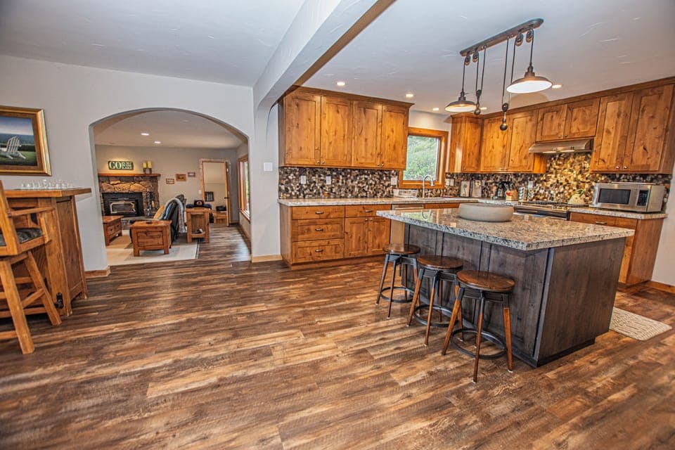 Graces Place - Kitchen and Living Area