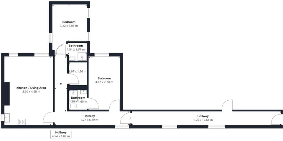 The Coach House, Apartment 2, Saltburn-by-the-Sea - Host & Stay