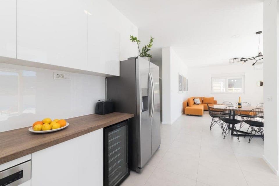Villa (Four Bedroom Villa with Pool (Villa 2) | Private kitchen | Fridge