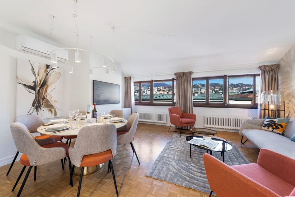 Living and dining room