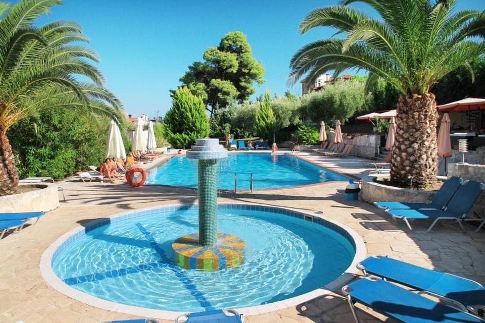 Seasonal outdoor pool