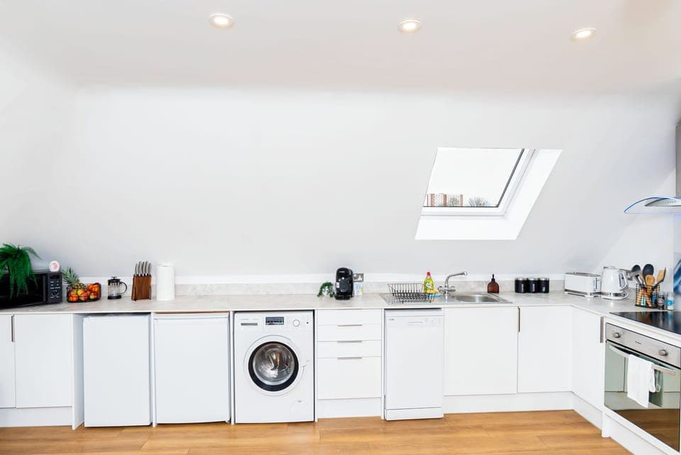 Fully equipped kitchen for easy meal prep.