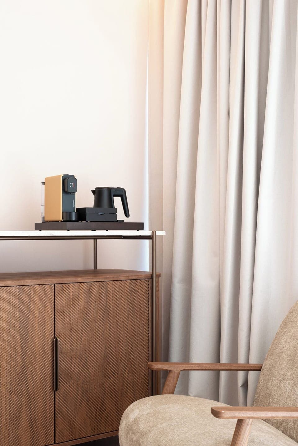 Minibar, in-room safe, desk, blackout drapes