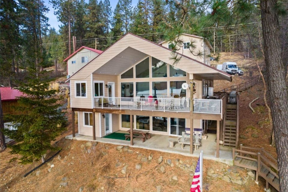 Lake life starts here with private waterfront access in peaceful Windy Bay.