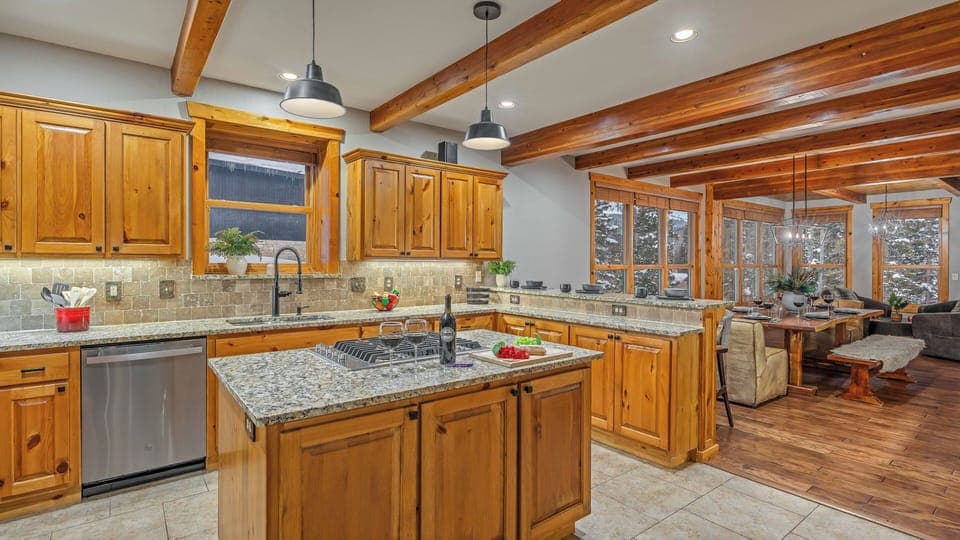 Main level kitchen