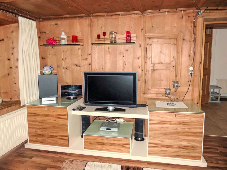 Electronic Device, Furniture, Television, Wood, Flooring, Television Set, Interior Design, Floor, Home Appliance