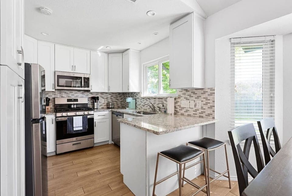 A cozy yet functional kitchen where delicious meals come to life. 🏡✨