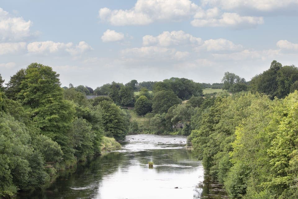 The River Tees is never too far away for a stroll along the river bank on a balmy summers evening