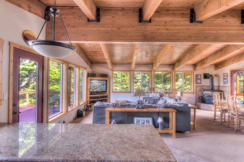 Basic cable TV and gas fireplace