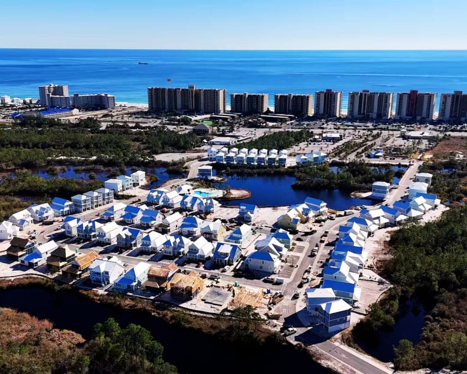 2 minute car/golf cart ride or 15 minute walk to beach access!