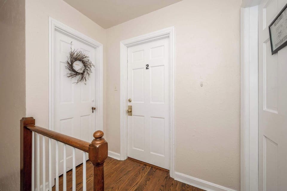 Head upstairs to check out Apartment 2!