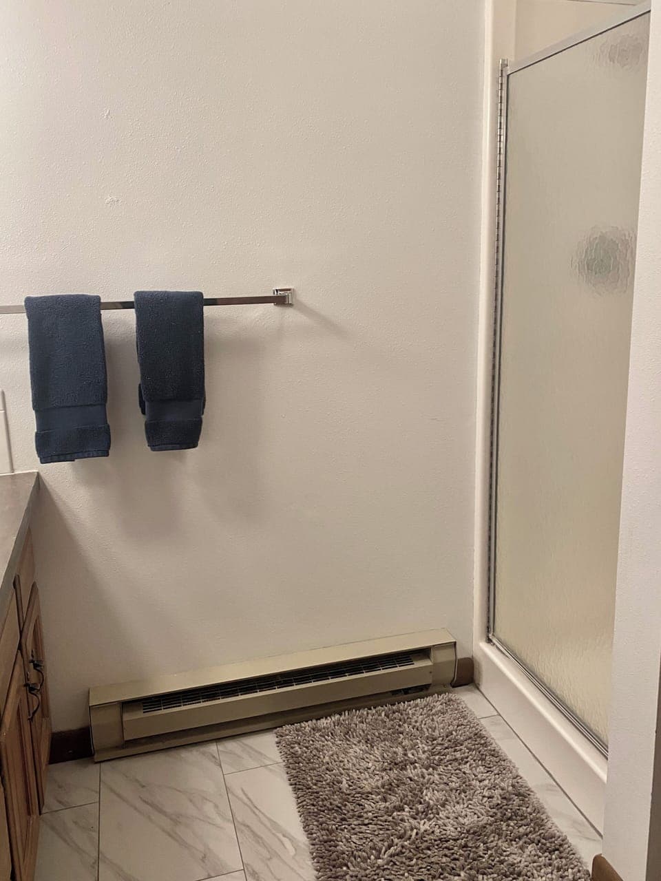 primary bathroom shower