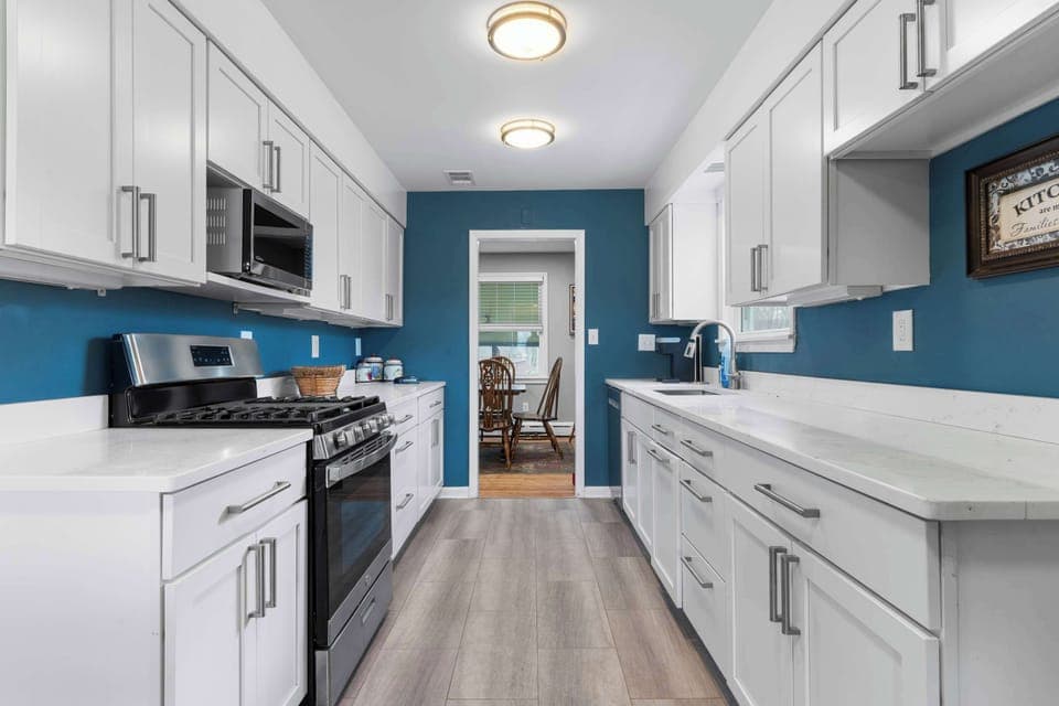 Spacious Kitchen with Dishwasher and All Essentials