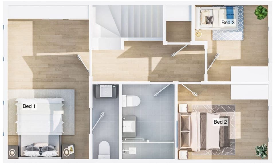 Floorplan - Top Floor