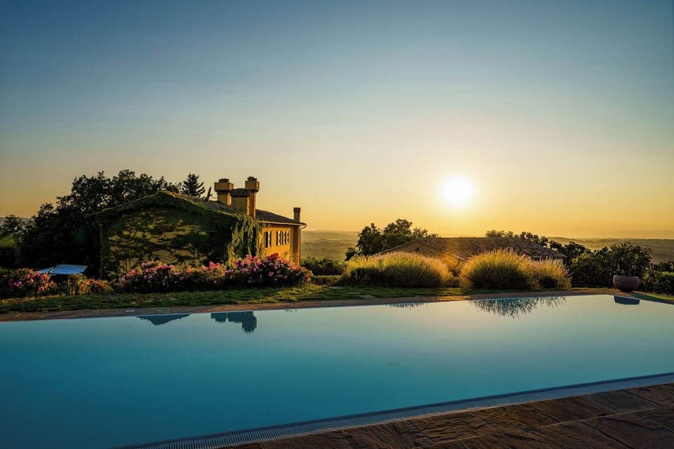 Seasonal outdoor pool