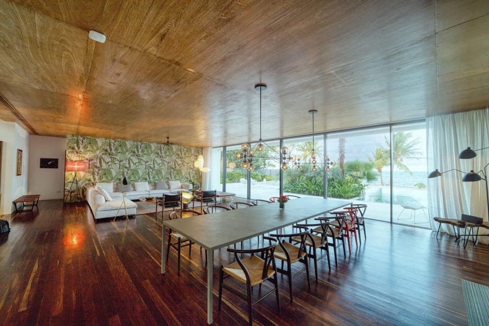 The Beach House - Upscale 5-bed Beachfront Villa w/ pool , pier & ocean views (4478)