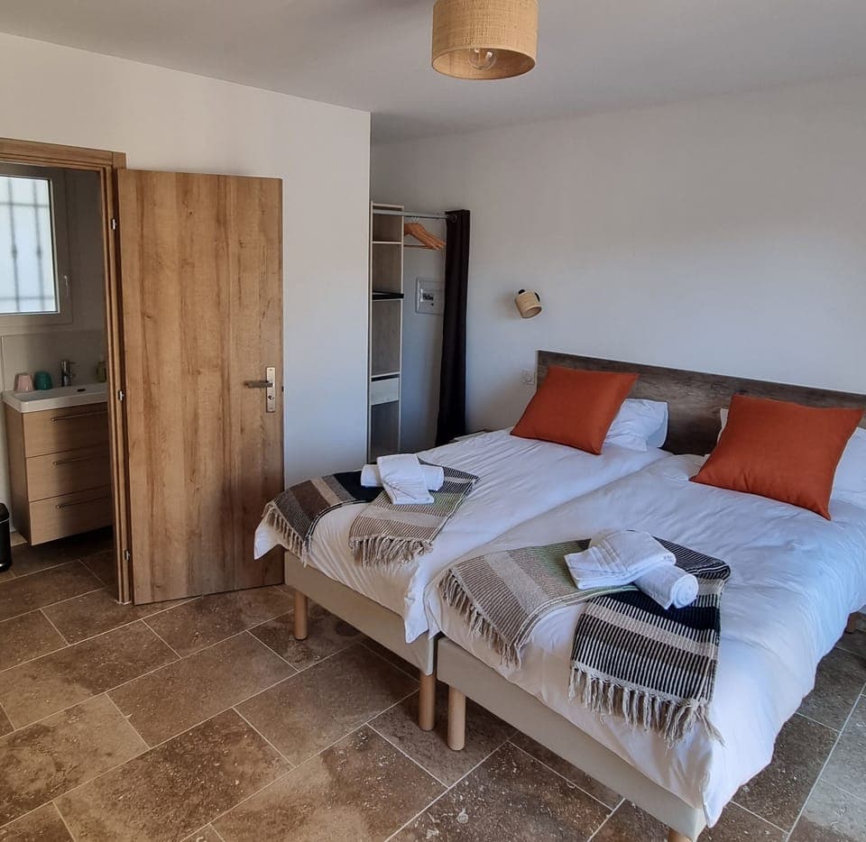 Deluxe Double or Twin Room, Pool View | Premium bedding, soundproofing, free WiFi, bed sheets