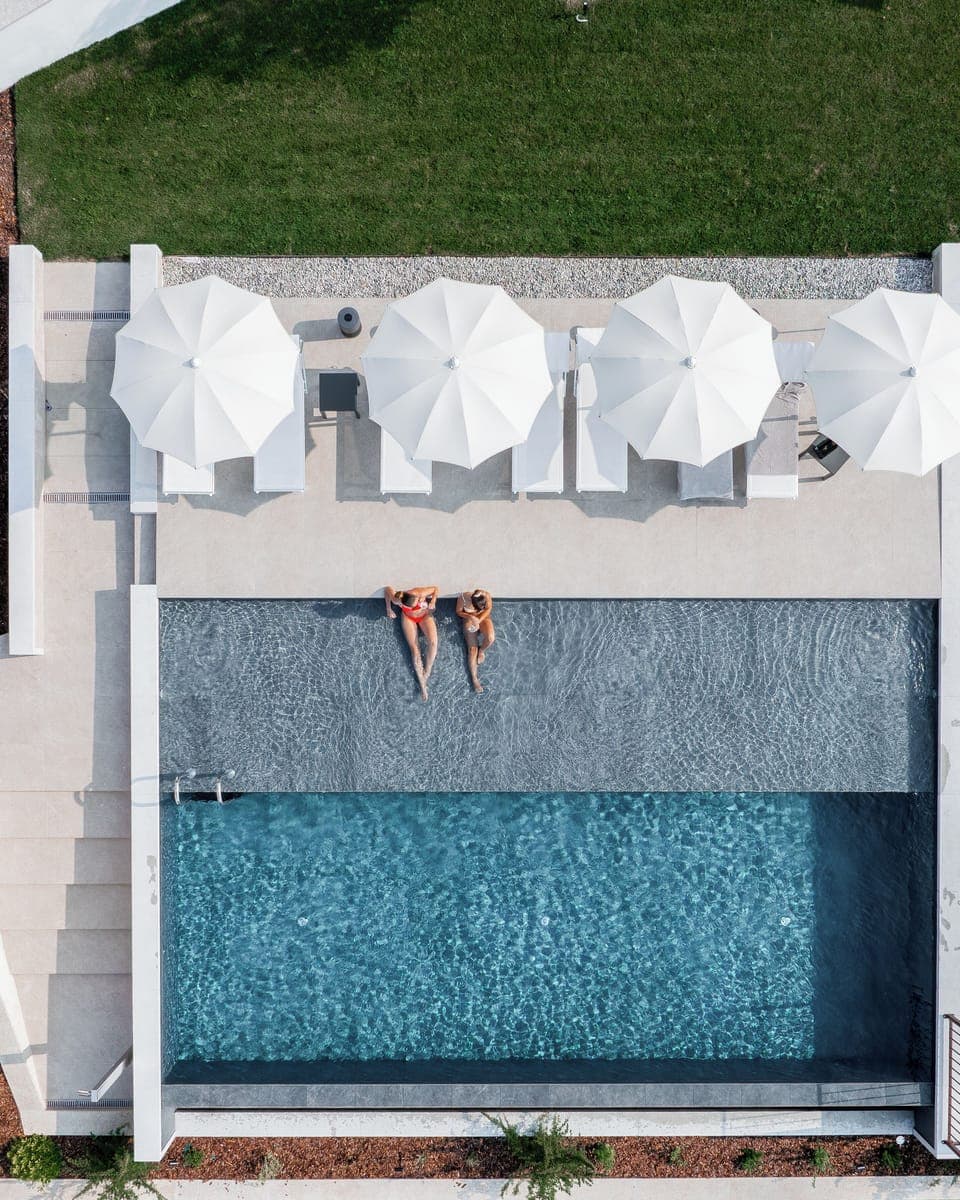 Seasonal outdoor pool