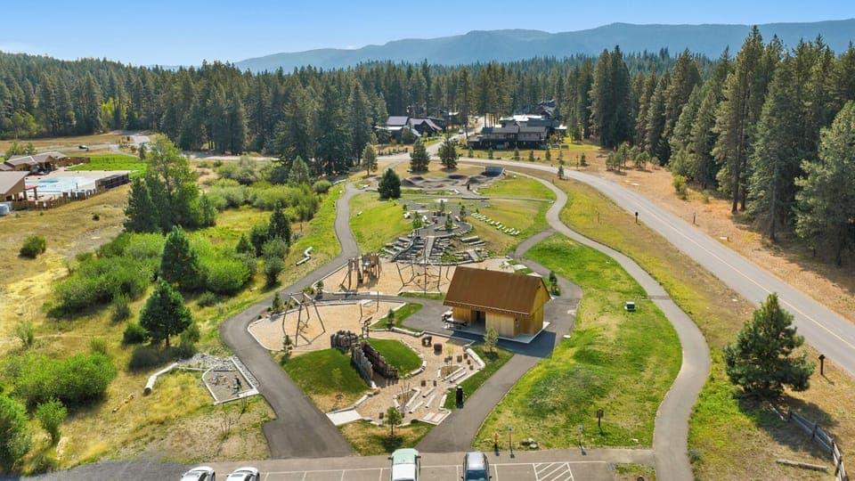 Endless fun for little ones at Nelson Farm’s outdoor play area in Suncadia