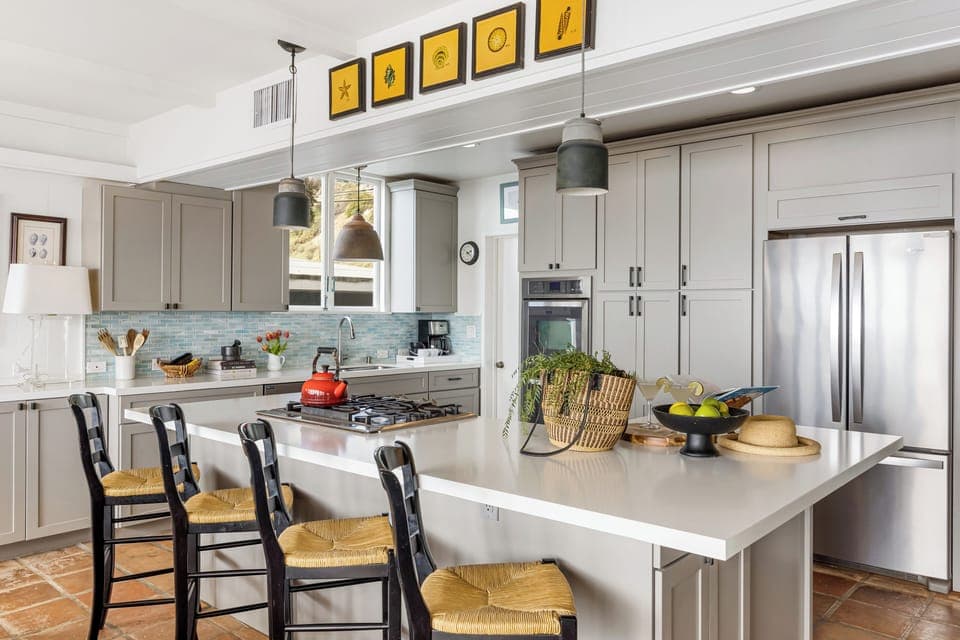 Upgrade your breakfast experience with barstool seating.