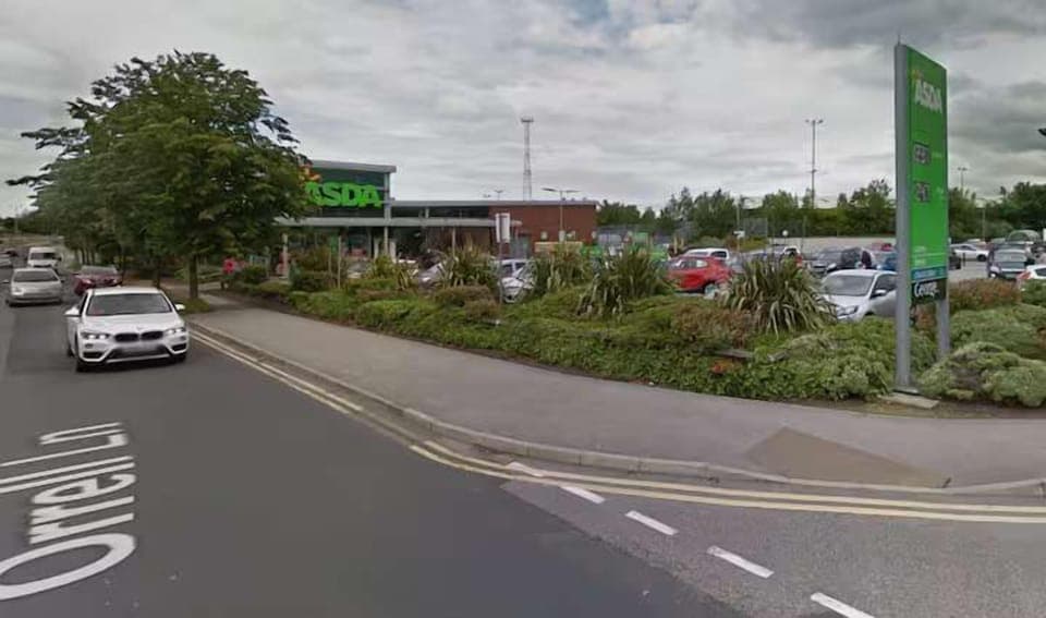 Local supermarket located just doen the main road.