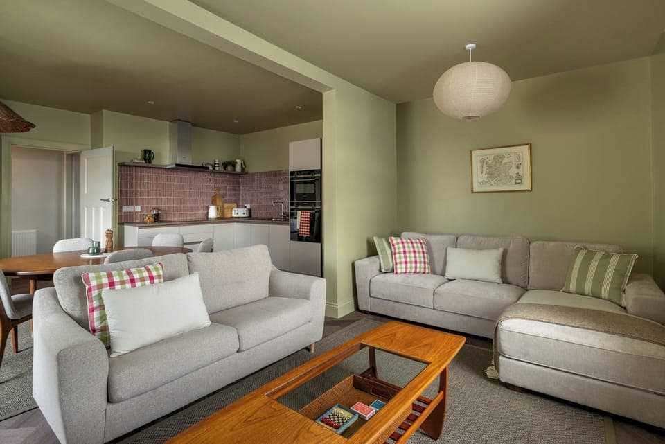 The lounge is designed for relaxing in