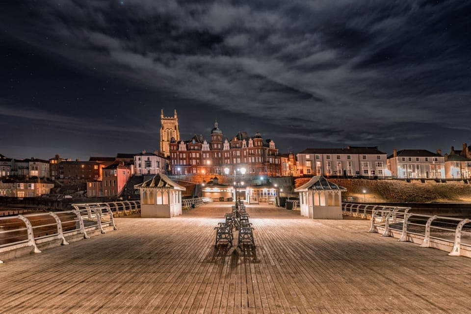 Cromer at night, from the Pier