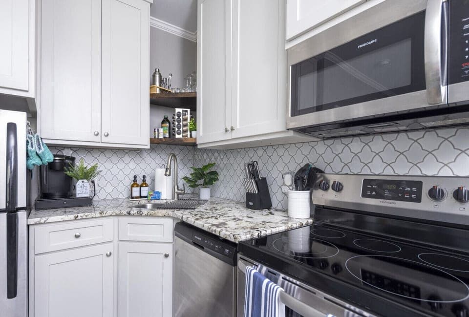 Cook with ease in our fully equipped kitchen, stocked with all the must-have appliances for a seamless stay!