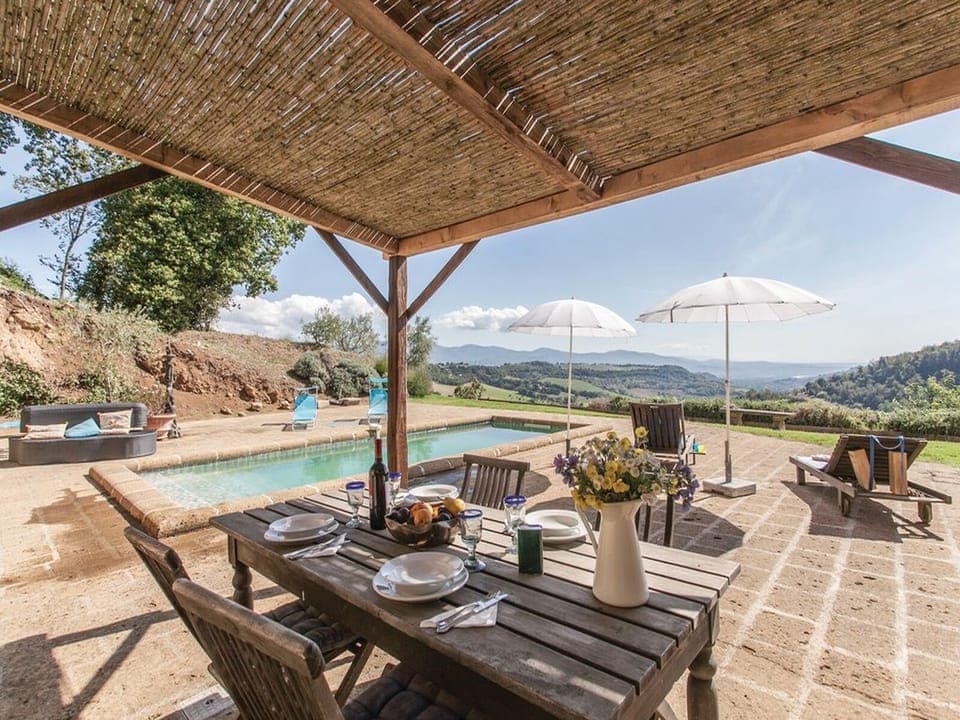 House, 2 Bedrooms, Smoking, Private Pool | Terrace/patio