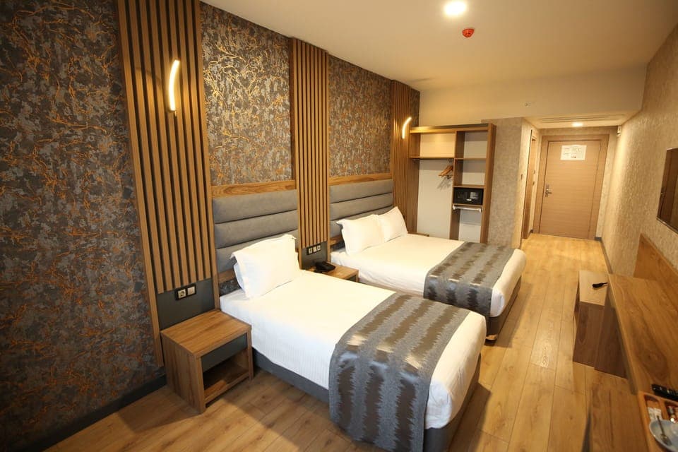 Desk, laptop workspace