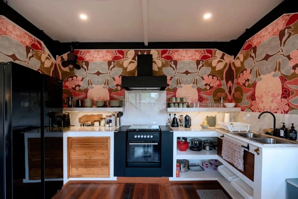 Villa 2, 3 bedrooms, Private Pool | Private kitchen | Fridge, oven, stovetop, highchair