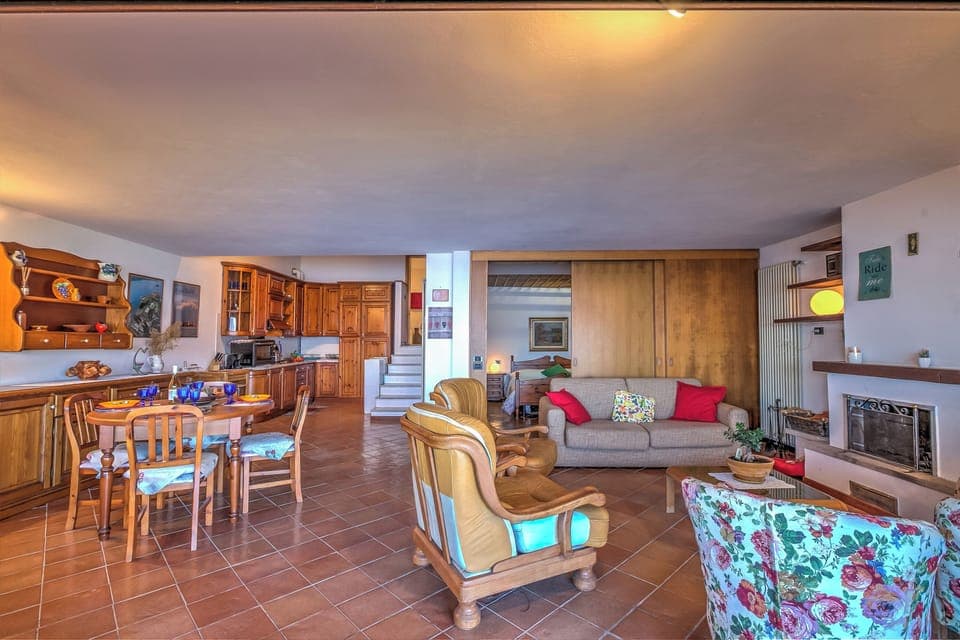 21-inch flat-screen TV with digital channels