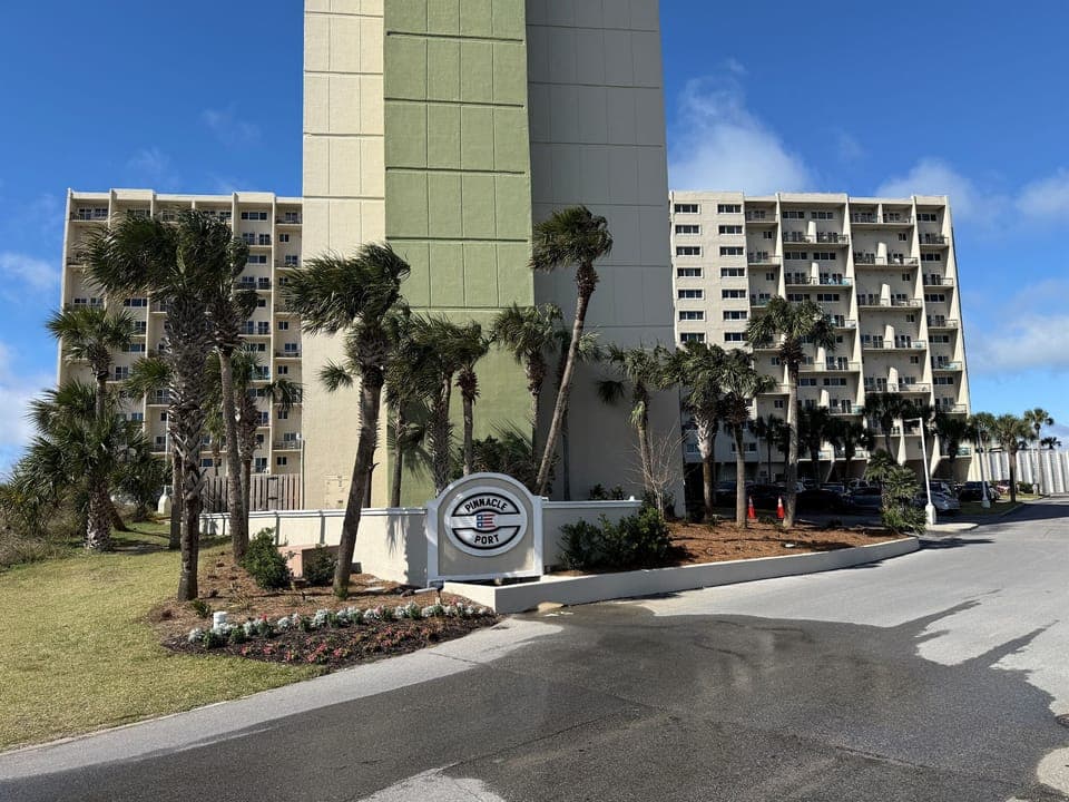 Entrance in front of Building A