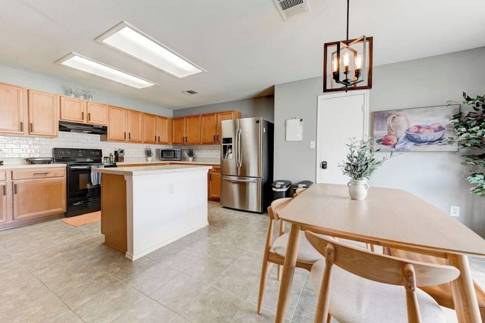 Like to cook? We have the largest kitchen in the neighborhood!