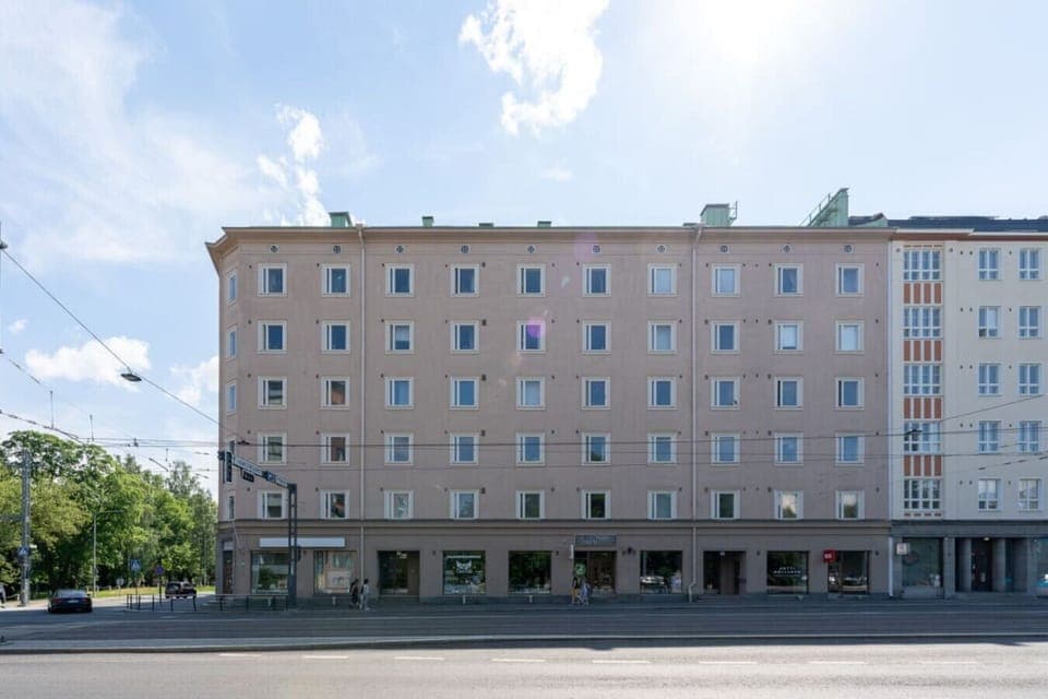Property building is a historical stone building from 1920s