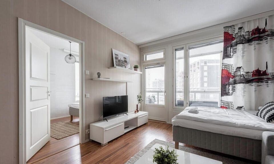 The apartment is well equipped to suit your needs and you only need to have your personal belongings and hygiene products with you when staying with us.