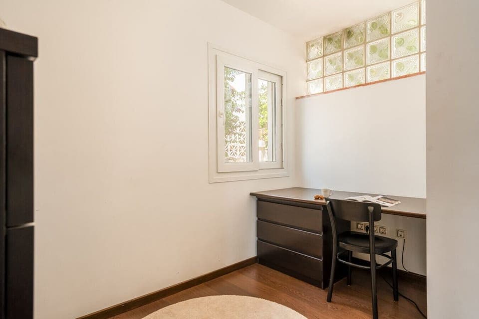 Stay on top of things or simply catch up on emails in the **dedicated office space**. This quiet corner, complete with a desk and chair, provides a private spot to work remotely or plan your next day`s adventures.