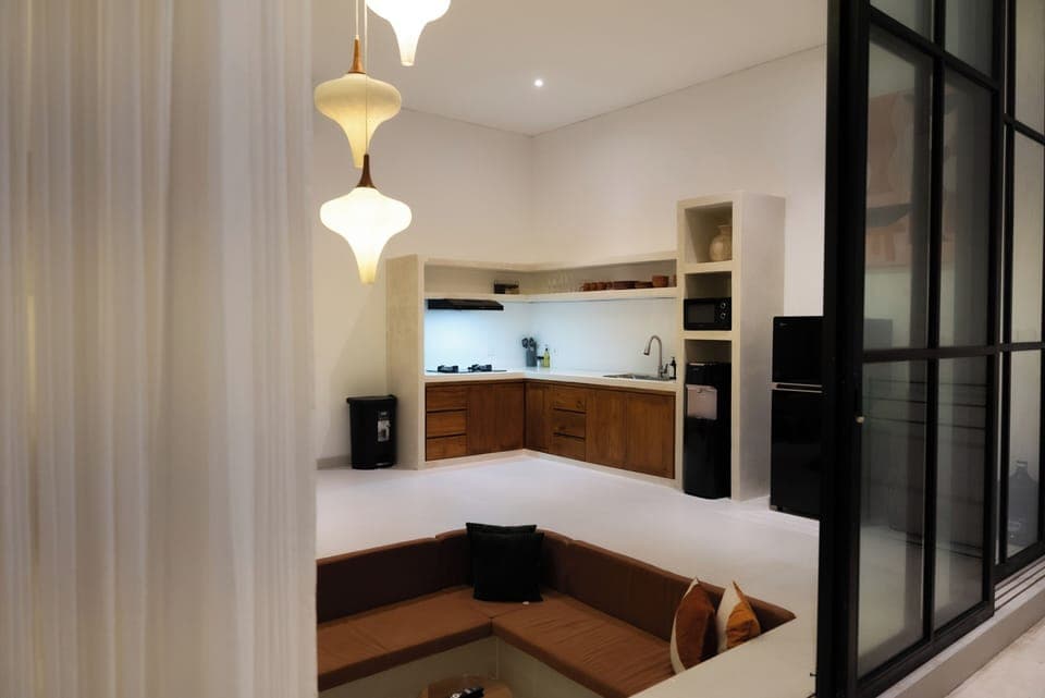 Deluxe Villa, 2 Bedrooms, Pool View | Private kitchenette | Toaster, highchair, blender, cleaning supplies