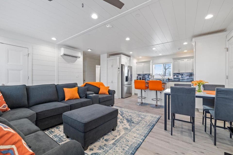 Open concept and beautifully designed living area to hang out with your family