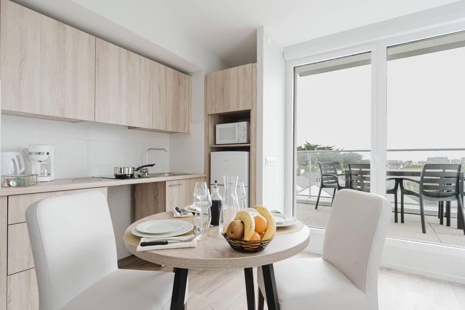 Appartement 1 chambre | Free cribs/infant beds, free WiFi, bed sheets