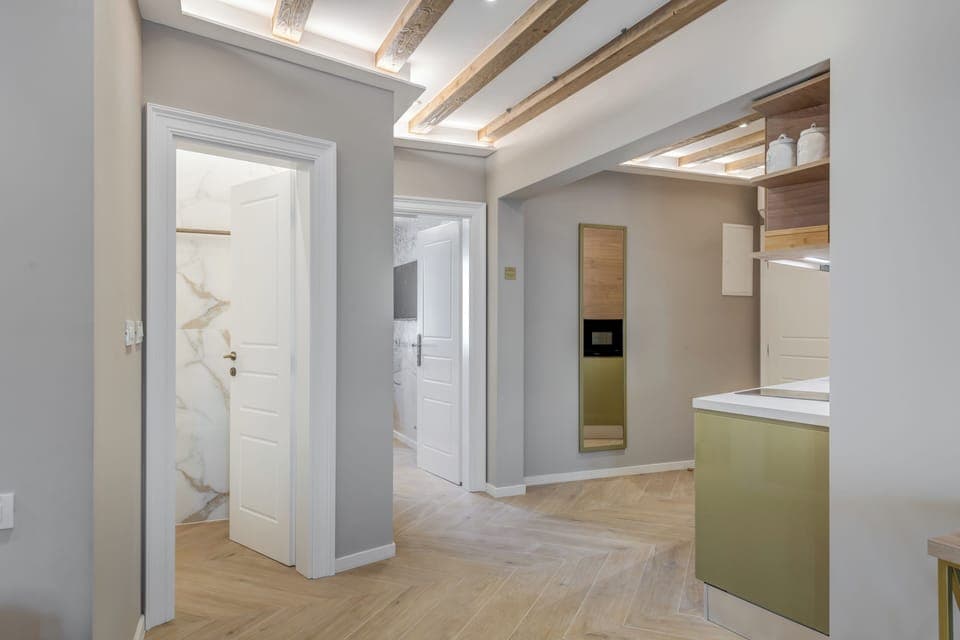 Deluxe Suite, sea view | Private kitchen