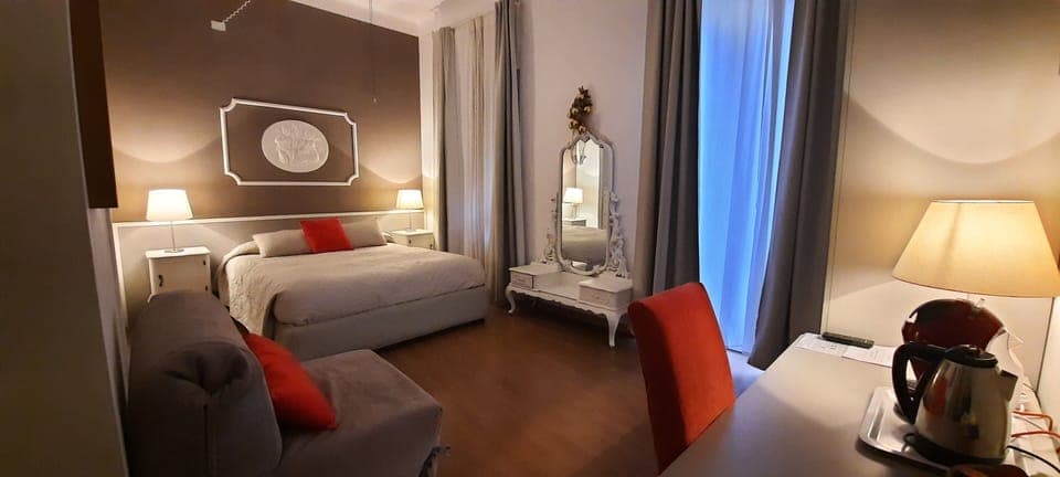 Grand Double Room, Balcony | In-room safe, desk, blackout drapes, free WiFi