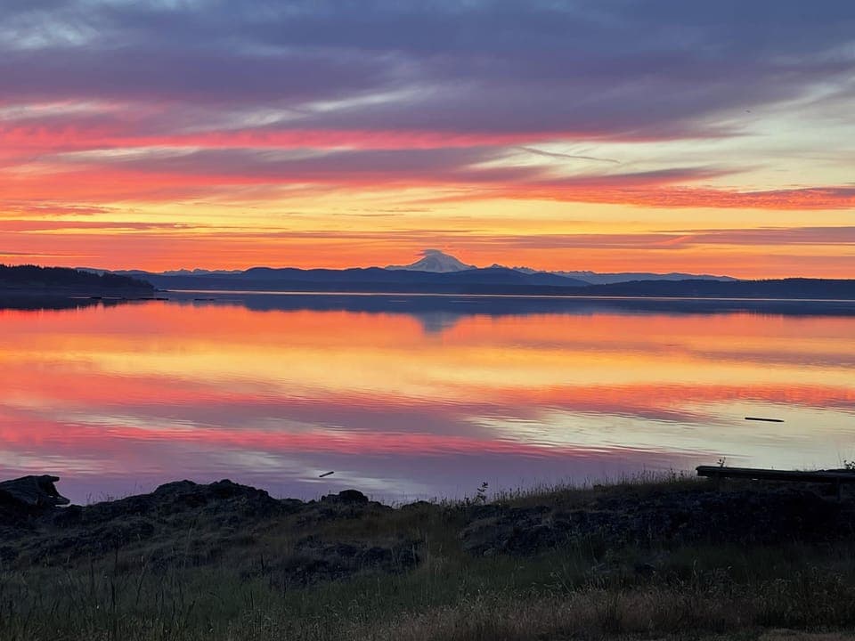 Mt Baker sunrise