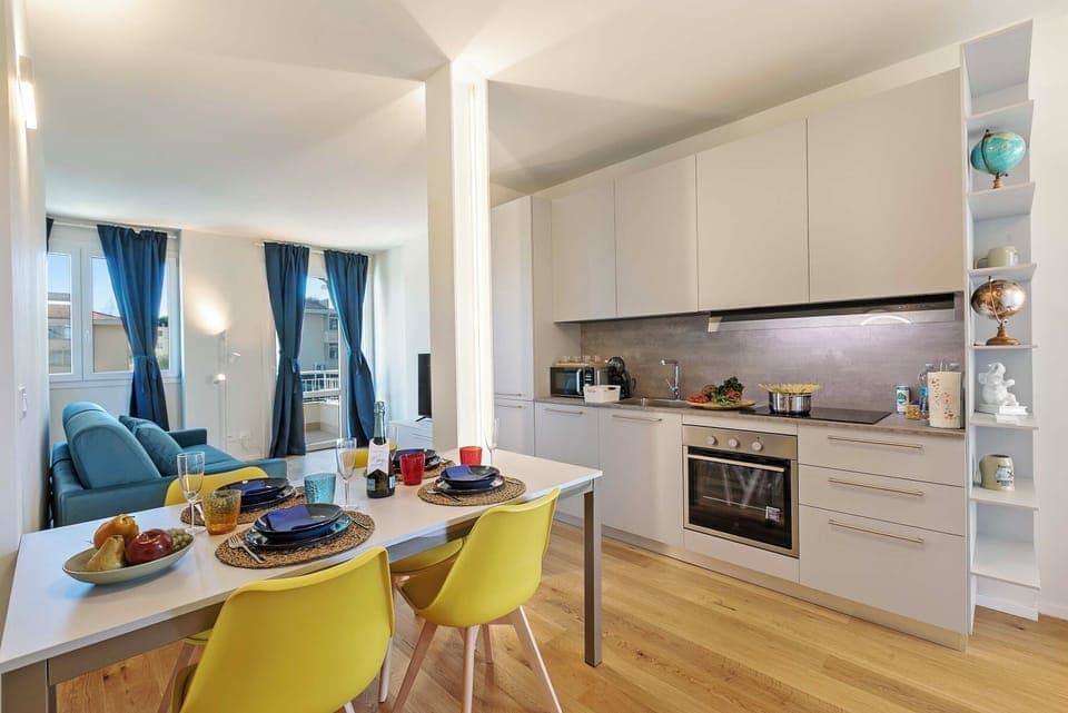 Kitchen and dining area