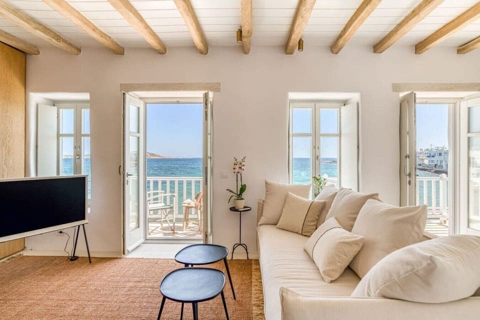 Living Room and sea view