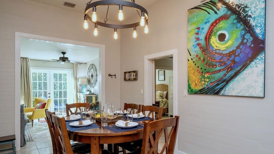 Casita 1 - Dining area...