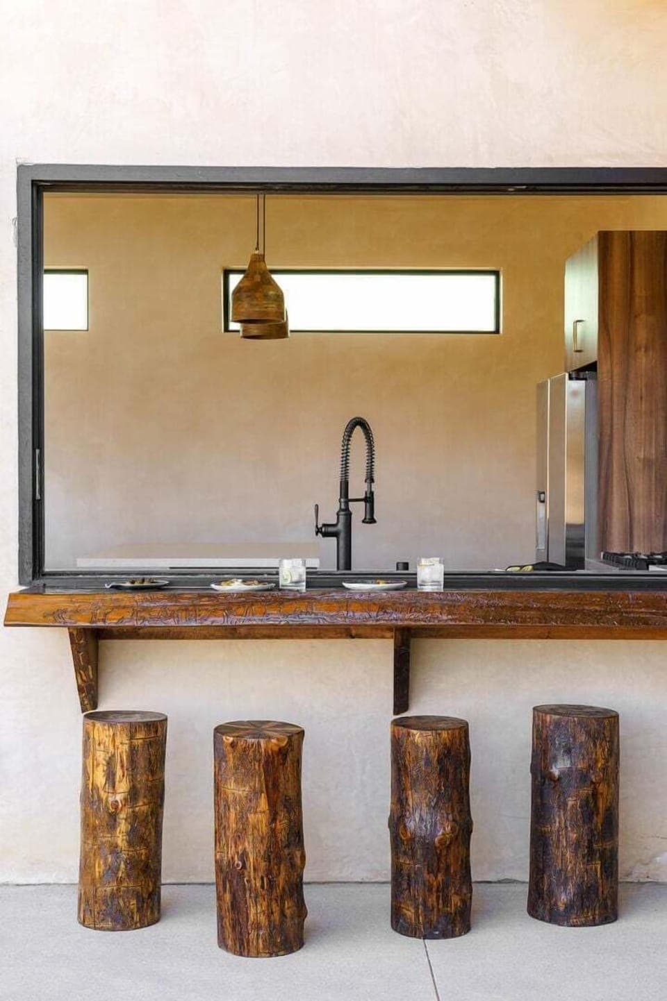 Bar seating at Sage.