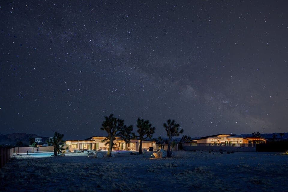 Gaze upon the stars.